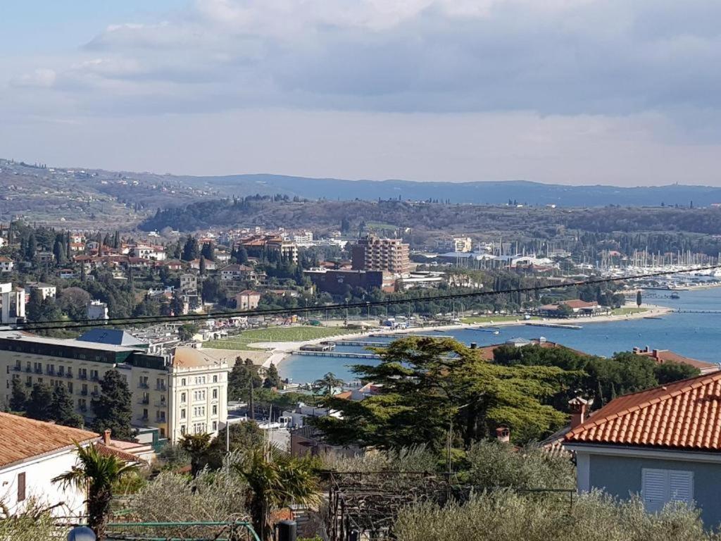 Panoramic View Near The Beach In Portotoz+P Portorož Exterior foto